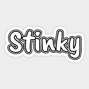 Stinky Sticker